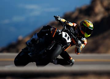Chris Fillmore und seine KTM 790 DUKE