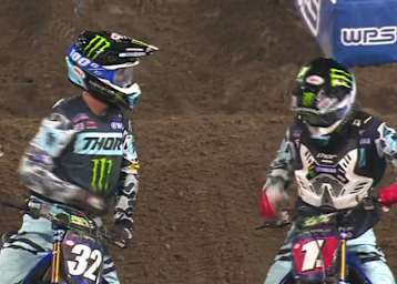 Justin Cooper gewann den Saisonauftakt der US-Westküstenmeisterschaft in Anaheim vor Titelverteidiger Dylan Ferrandis (#1)