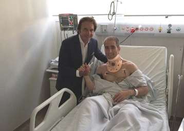 Fittipaldi besuchte am Montag Cressoni und Webber