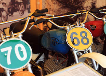 Eine ČZ-Replica aus dem Jahre 1968 gab es bei den 3. Talkessel Classics zu bewundern