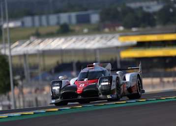 Der Toyota Ts050 von Buemi/Nakajima/Davidson