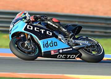 Alex De Angelis auf der Ioda-Aprilia
