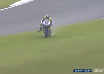 Alessandro Delbianco behielt in Donington die Nerven
