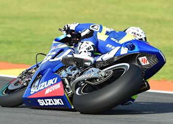 Randy de Puniet beim Valencia-GP 2014