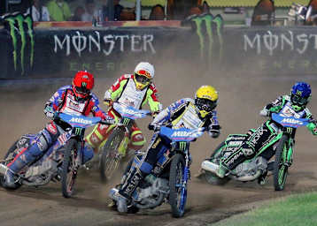 Finale: Jason Doyle vor Greg Hancock, Vaclav Milik und Patryk Dudek