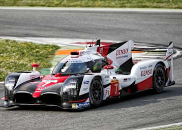 Der Toyota TS050 Hybrid von Mike Conway