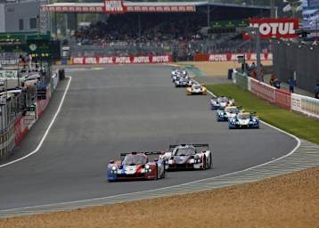 Schon 2016 fuhren die LMP3 beim ‚Road to Le Mans‘ im Vorfeld des grossen 24h-Rennens