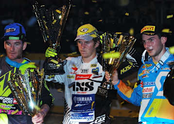 Das SX1-Tagespodium: Aranda, Lamay, Ullrich (v.l.)