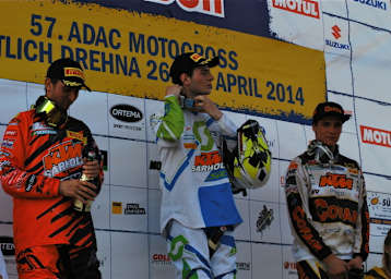 Das Podium in Drehna