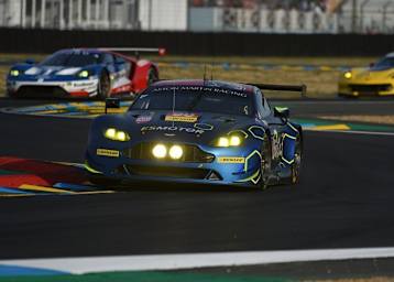 Der Aston Martin von TF Sport bei den 24h von Le Mans 2017