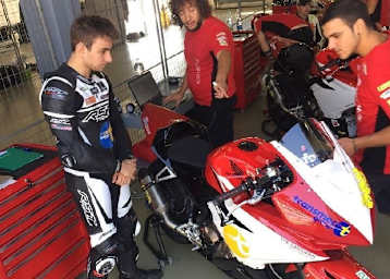 Trystan Finocchiaro hofft auf eine erfolgreiche Saison mit der Honda CBR500RR von Scuderia Maranga 