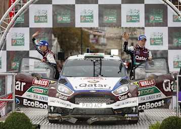 Elfyn Evans gewann sein Heimspiel