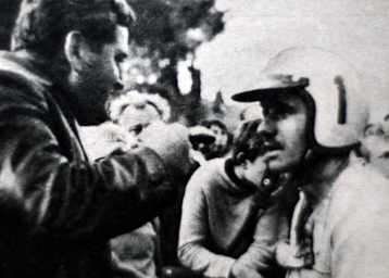 Paul Friedrichs mit Trainer Heinz Ramsch