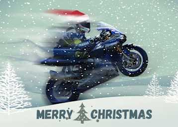 Sportliche Weihnachtsgrüße vom Superbikemeister