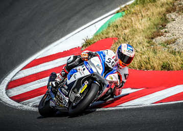 Der IDM Superbike 1000-Titelfavorit Ilya Mikhalchik