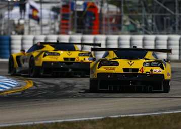 Die beiden Corvette C7.R