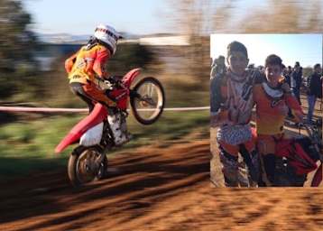 Der 15-jährige Marc Garcia mit Rookies-Cup-Sieger Jorge Martin