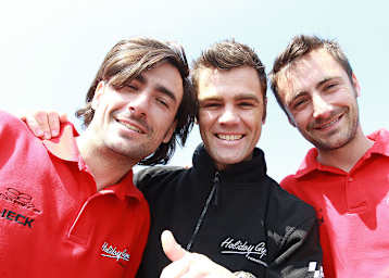 Gelete, Fonsi und Pablo Nieto