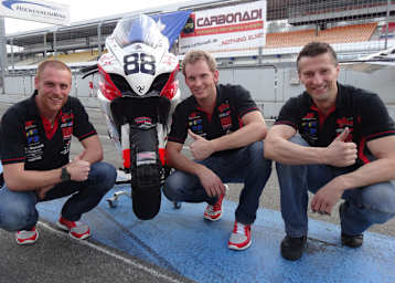 v.l. Oliver Skach, Timo Gieseler, Michael Droste