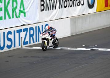 Gines beim IDM Auftakt auf dem Lausitzring