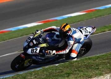 Ghisbert van Ginhoven beim IDM-Finale auf dem Lausitzring