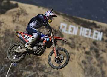 Shane McElrath gewinnt das MX2-Qualifying in Glen Helen (USA)