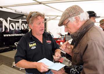 Mick Grant ist auf der Isle of Man eine Legende