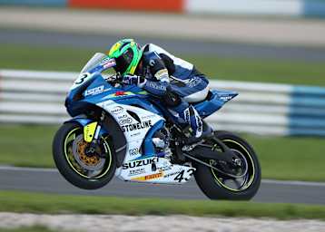 Grünwald ist bester Suzuki-Pilot