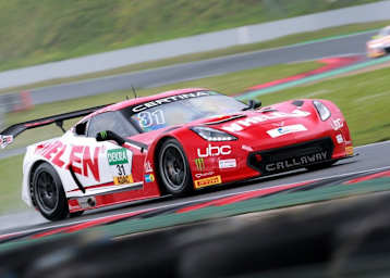 Wieder dabei: Die dritte Corvette C7 GT3-R von Callaway Competition