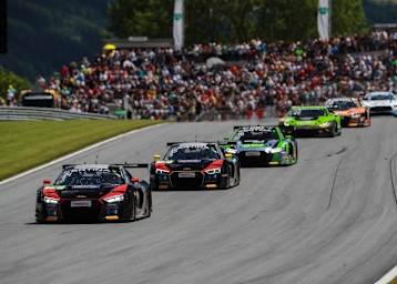 Machten 2017 mächtig Dampf: Die beiden Audi R8 LMS von Aust Motorsport