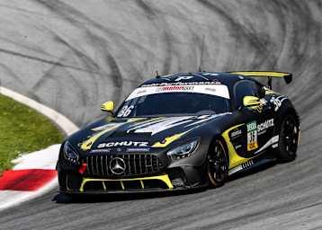 Der Mercedes-AMG GT4 von Schütz Motorsport