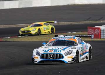 Pole-Position beim ADAC GT Masters auf dem Nürburgring für den Mercedes-AMG GT3 vom Team Zakspeed