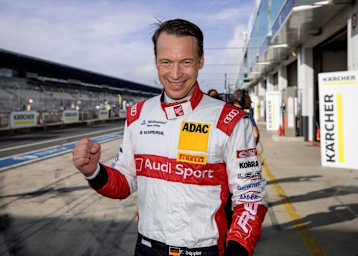 Frank Stippler schaffte am Nürburgring die erste Pole-Position im ADAC GT Masters