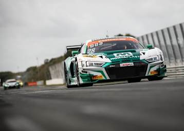 Der Audi R8 LMS von Land-Motorsport gewinnt in Zandvoort