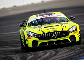 Der Mercedes-AMG GT4 von GetSpeed Performance auf dem Hockenheimring