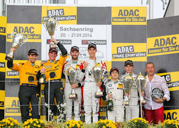 Das Podium war am Samstag ein Abbild des Tabellenstandes