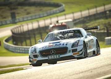 Siegerwagen des ersten Laufs im niederländischen Zandvoort: Der Mercedes SLS AMG GT3 von Sebastian Asch und Luca Ludwig
