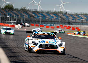 Pole-Position: Der Mercedes-AMG GT3 von Luca Stolz/Luca Ludwig