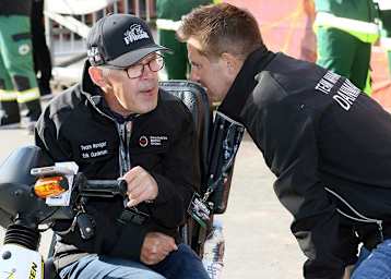 Erik Gundersen (li.) heute