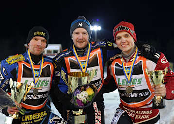 Schwedens Top-3: Niclas Svensson, Martin Haarahiltunen und Ove Ledström (v.l.)