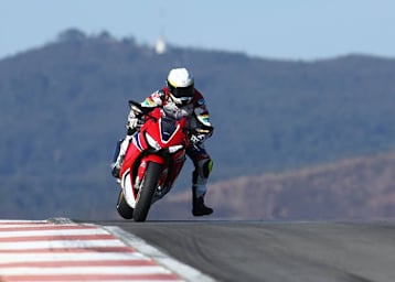 Beim Honda Ausflug in Portugal