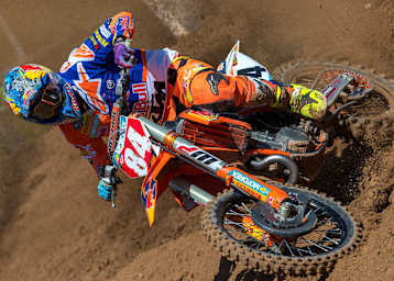 Jeffrey Herlings fuhr in Kegums wie entfesselt