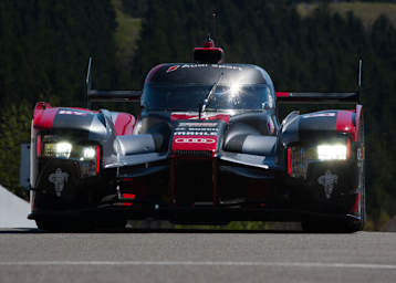 Die neue Frontpartie des Audi R18