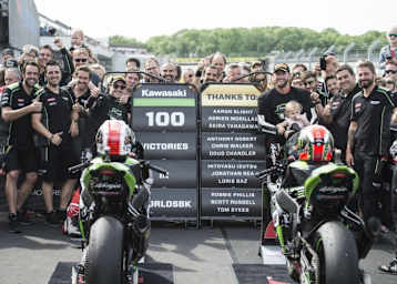 Jonathan Rea und Tom Sykes: Zusammen 63 Siege für Kawasaki