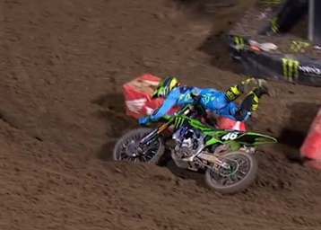 Justin Hill stürzte und gewann trotzem