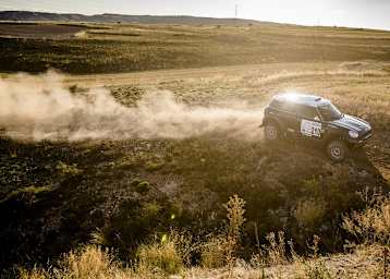Mikko Hirvonen bei seiner Offroad-Premiere in Spanien