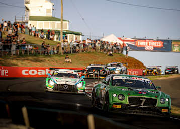 Gewinnt die Liqui Moly 12h Bathurst: Der Bentley Continental GT3