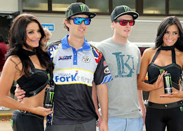 Beste Kumpels: Chris Holder (li.) und Darcy Ward