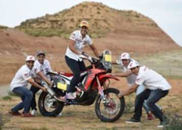 Das Honda-Aufgebot für die Dakar 2015