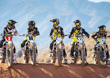 Jason Anderson, Zach Osborne, Michael Mosiman, Jordan Bailey und Thomas Covington